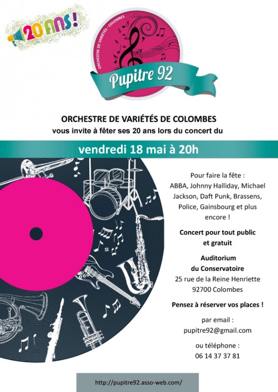 concert variétés à Colombes